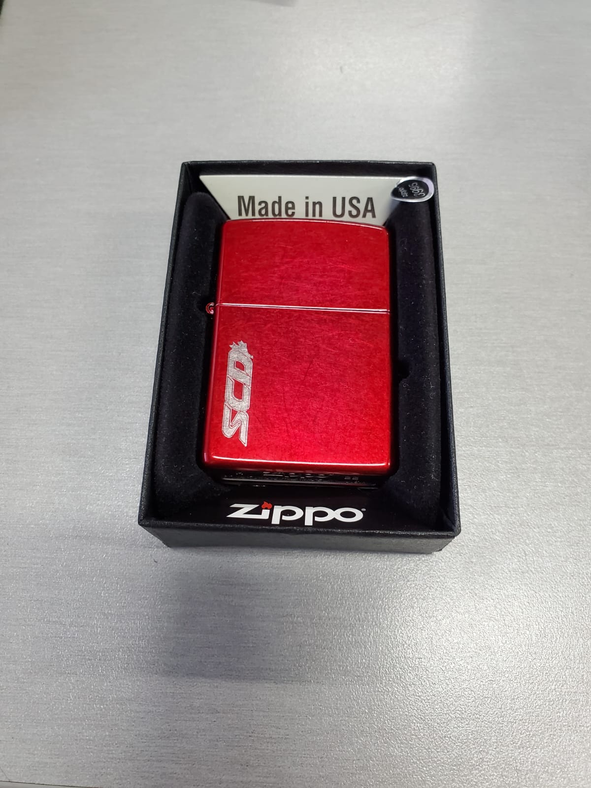 ZIPPO Lighter - Gloss - Custom Engraved - Image 4